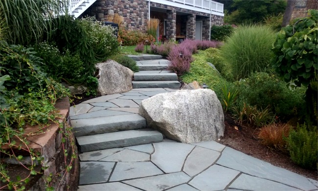 Flagstone Steps and Pathways