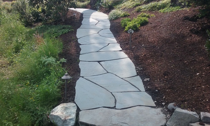 Minter Bay Flagstone Pathway