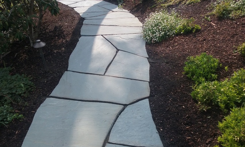 Minter Bay Flagstone Pathway